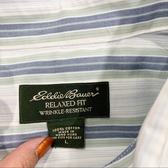 Eddie Bauer Wrinkle Resistant Men’s button shirt - Picture 3 of 3